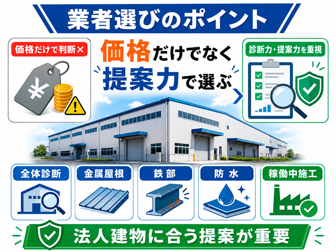 業者選びのポイント
