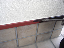 土台水切り塗装