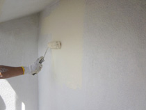 仕上げ塗り（1回目）