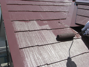 上塗り（2回目）