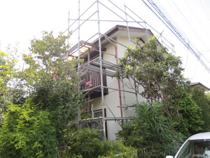 足場組立作業