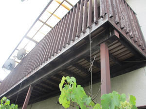 ベランダ施工前