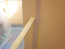 充填　シールはがし