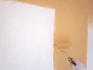 モルタル　ガイナ塗装