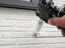 エポキシ樹脂充填