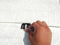 タスペーサー差し込み