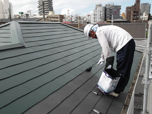 上塗り（1回目）