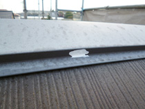 釘打ち+釘頭シール