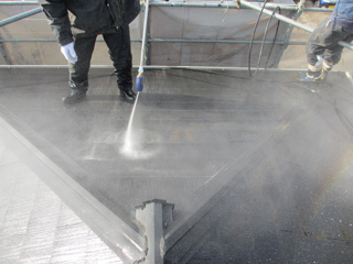 高圧洗浄（屋根）