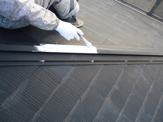 エポ系サビ止め塗布