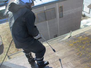 外壁　高圧洗浄