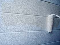 外壁塗装　上塗り１回目