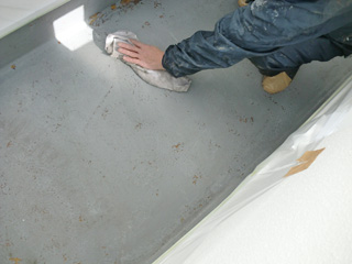 ベランダ下地調整