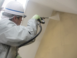 外壁高圧洗浄作業