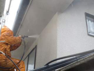 外壁高圧洗浄