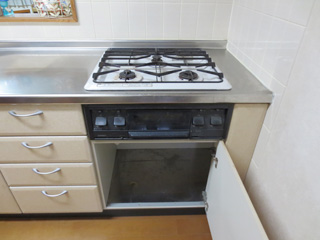 既存ガスコンロ