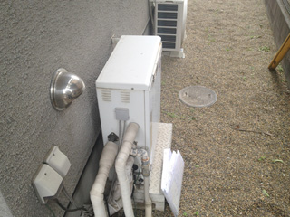 既存ガス給湯器