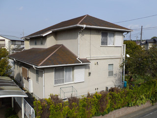 屋根施工前の状況