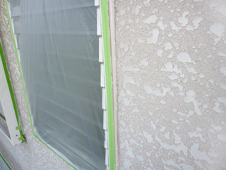 サッシまわり　シーリング工事完成