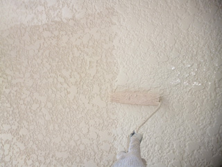 外壁塗料　上塗り2回目