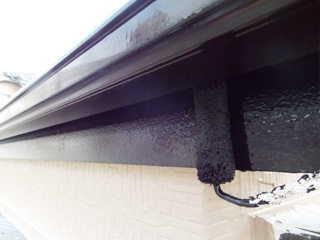 破風板 上塗り2回