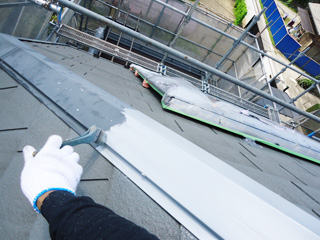 棟サビ止め塗装