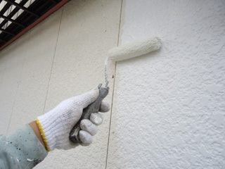 外壁　下塗り