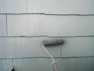 上塗り　２回目