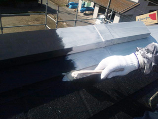 鉄部サビ止め塗装