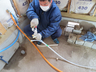 配管切りまわし