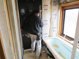 ユニットバス組立