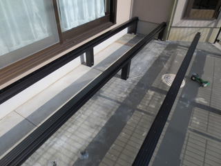 束と大引きの組立