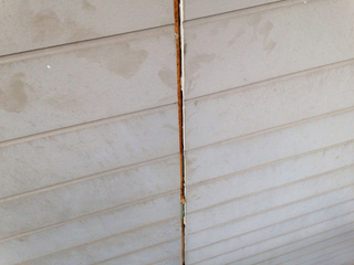 既設シール撤去