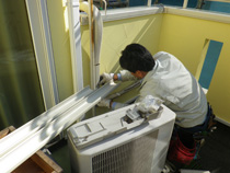 スリムダクト取付