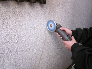 クラック Vカット