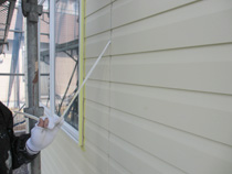 既存シール撤去