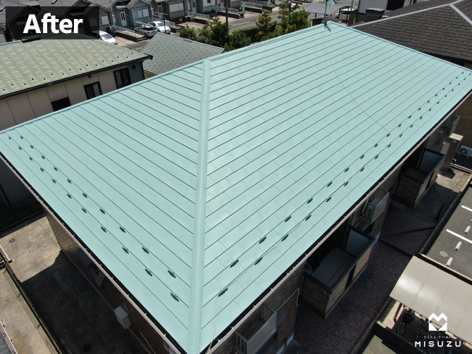 市原市 Tコーポ　屋根アフター