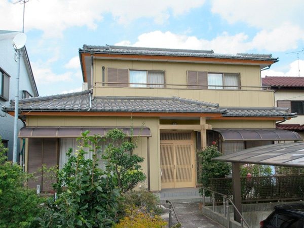 和風住宅のカラーシミュレーション 千葉の外壁塗装 屋根工事 リフォームの株式会社みすず