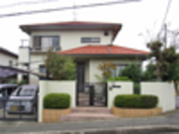 外壁のコーナー色を変えたシミュレーション