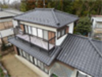 和風家屋の30年目の屋根メンテナンス