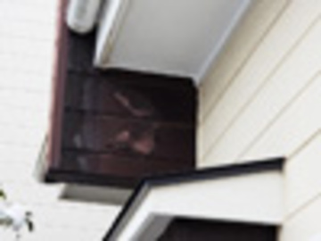 腐食したベランダサイディングを張り替え