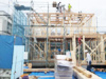 市原市八幡でマイホーム建設中