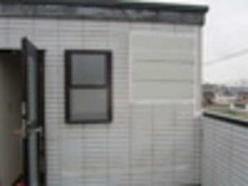 サイディング塗装前の下地補修