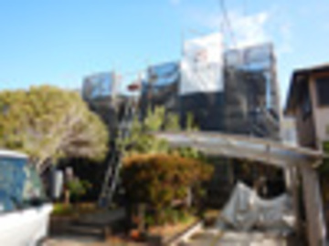 五井エリアで屋根工事スタート