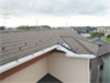 コロニアル屋根の修理