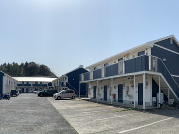 5棟のアパート塗装が終わりました