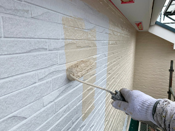 地元ビルダーで建てた家を10年目で外壁塗装