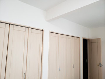 外壁塗装と子供部屋の間仕切り工事