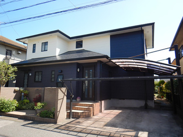 外壁塗装と内装工事