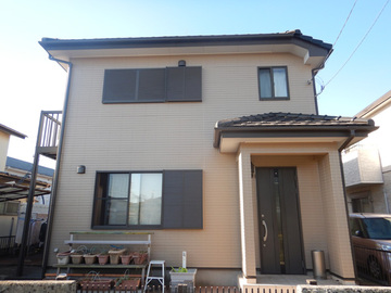 築13年・初めての外壁塗装